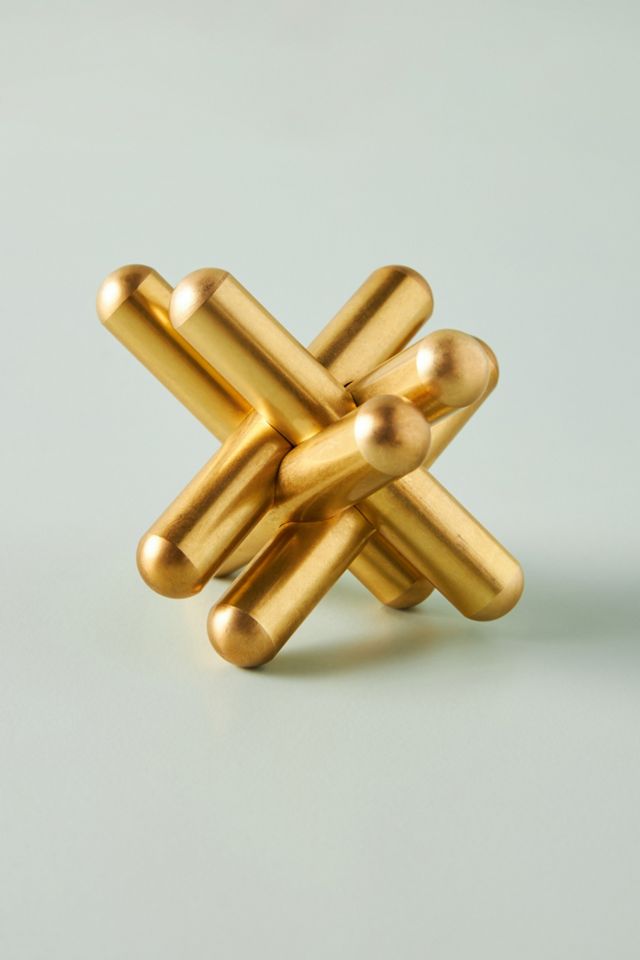 Jacks Solid Brass Puzzle #1