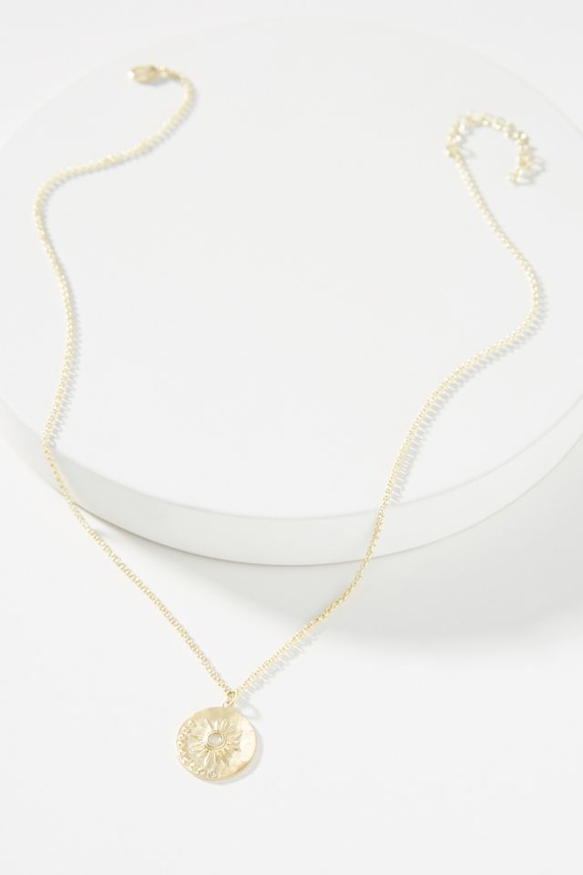 Anthropologie coin store necklace