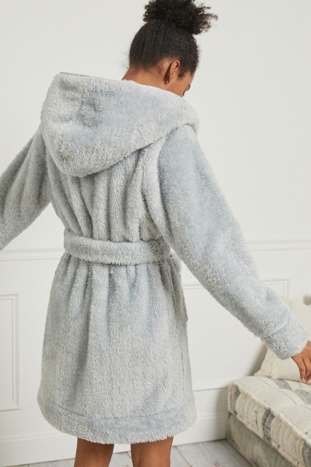 Prudence Hooded Sherpa Robe #1