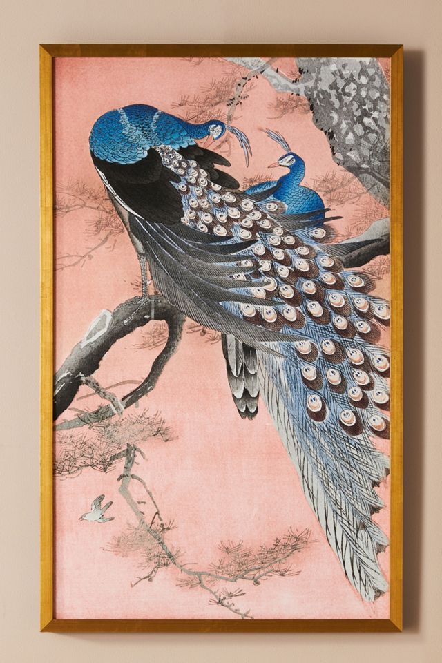 Peacocks Wall Art #1