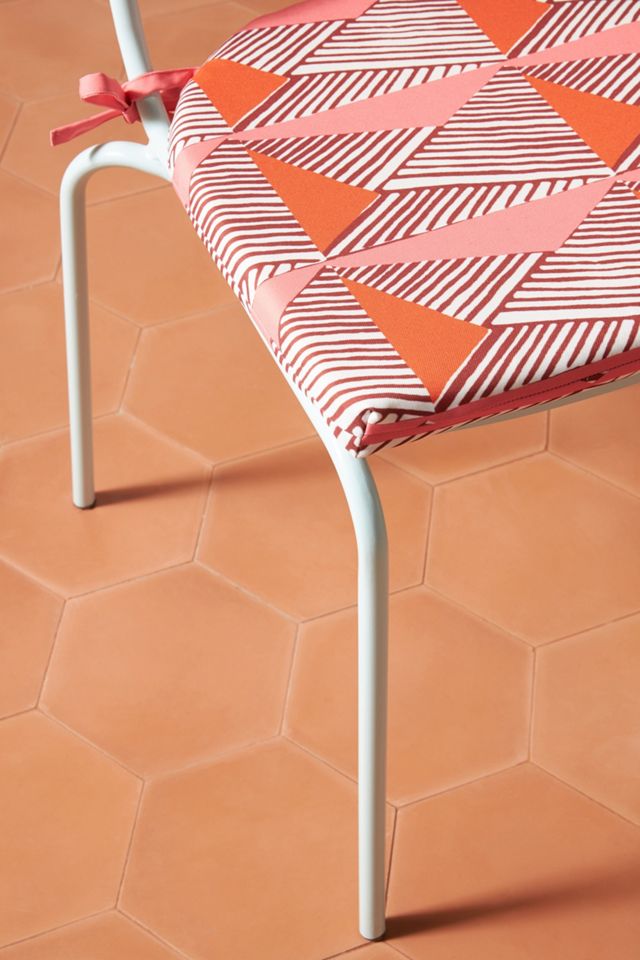 Bekah Geometric Indoor/Outdoor Seat Cushion #1