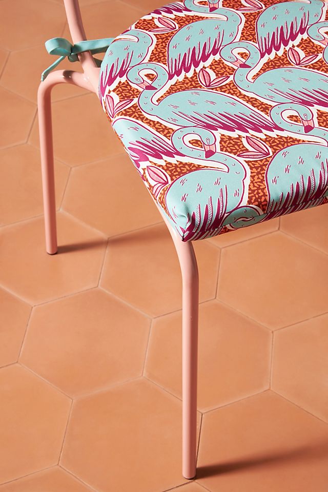 Flamingos Indoor/Outdoor Seat Cushion