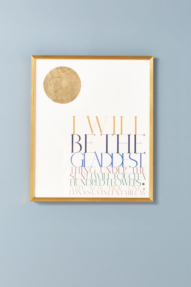 Gladdest Wall Art #1