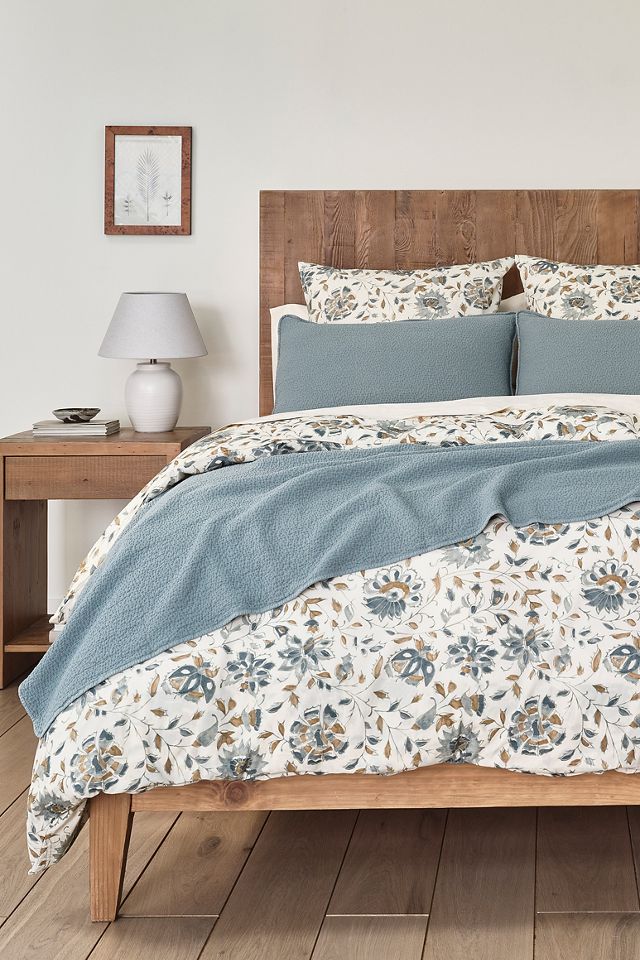 Coyuchi Cascade Organic Matelasse Sham #1