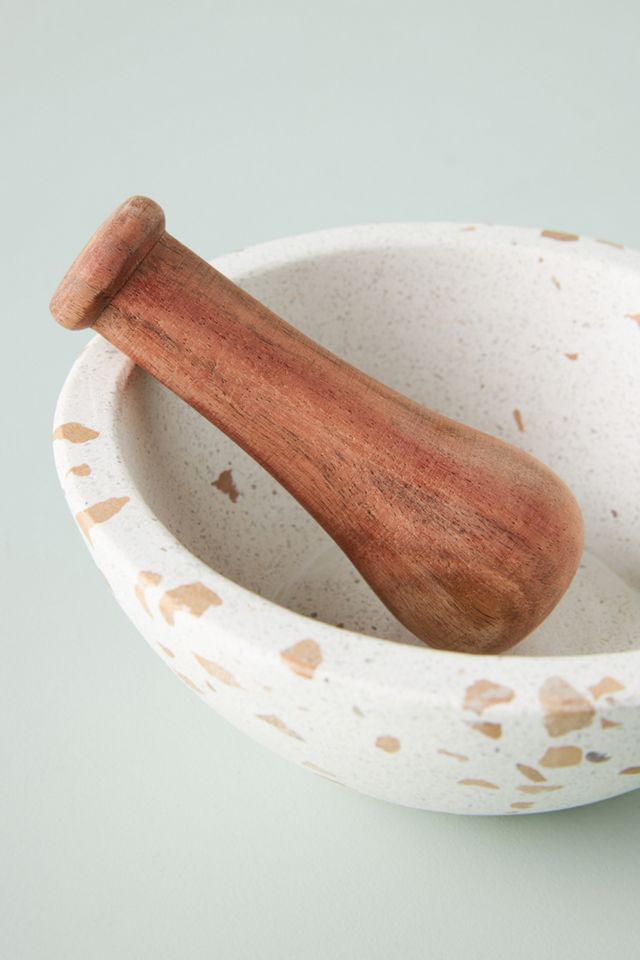 Terrazzo Mortar and Pestle Set #1