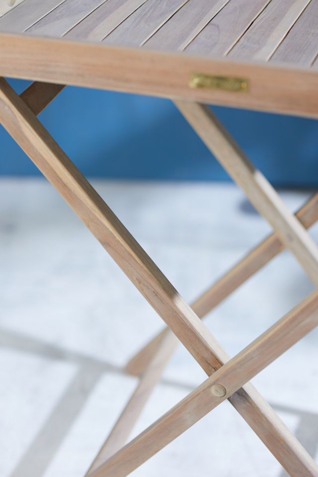 Folding Teak Tray Table #5