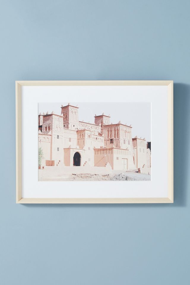 Pink Temple Wall Art #1