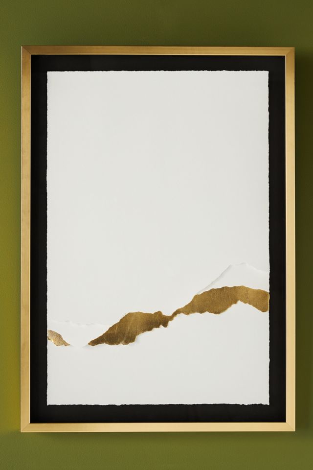 Golden Peak Wall Art #1