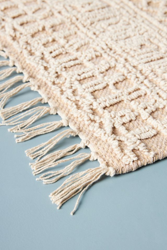 Tasseled Miranda Bath Mat #1