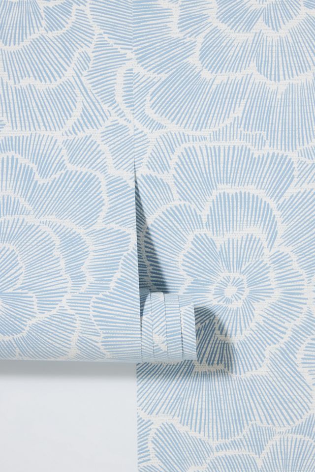 Peony Textured Wallpaper #1