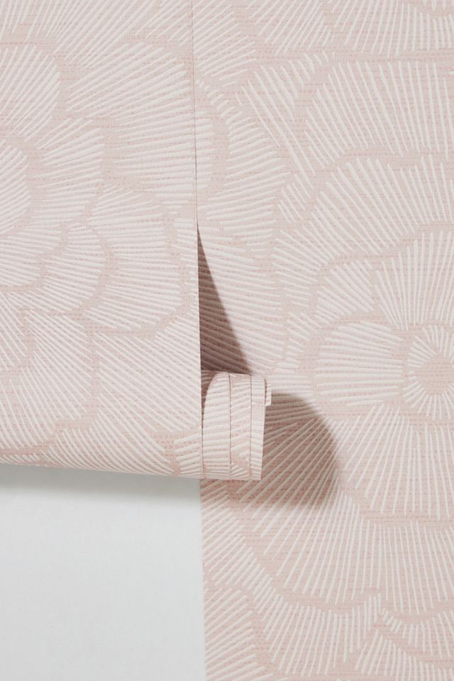 Peony Textured Wallpaper #2