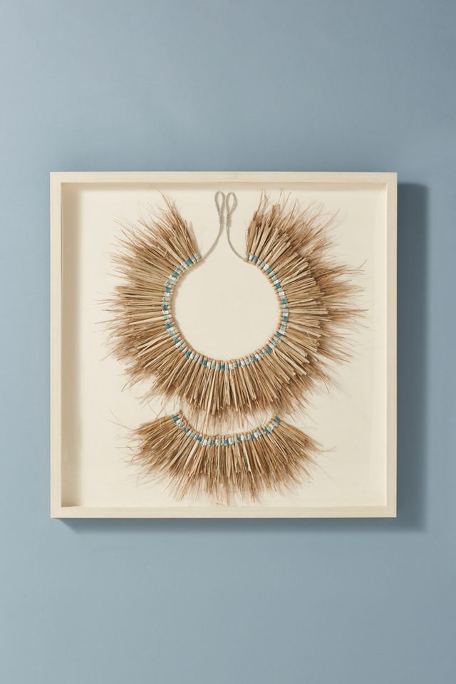 Seaglass Grass Wall Art #1