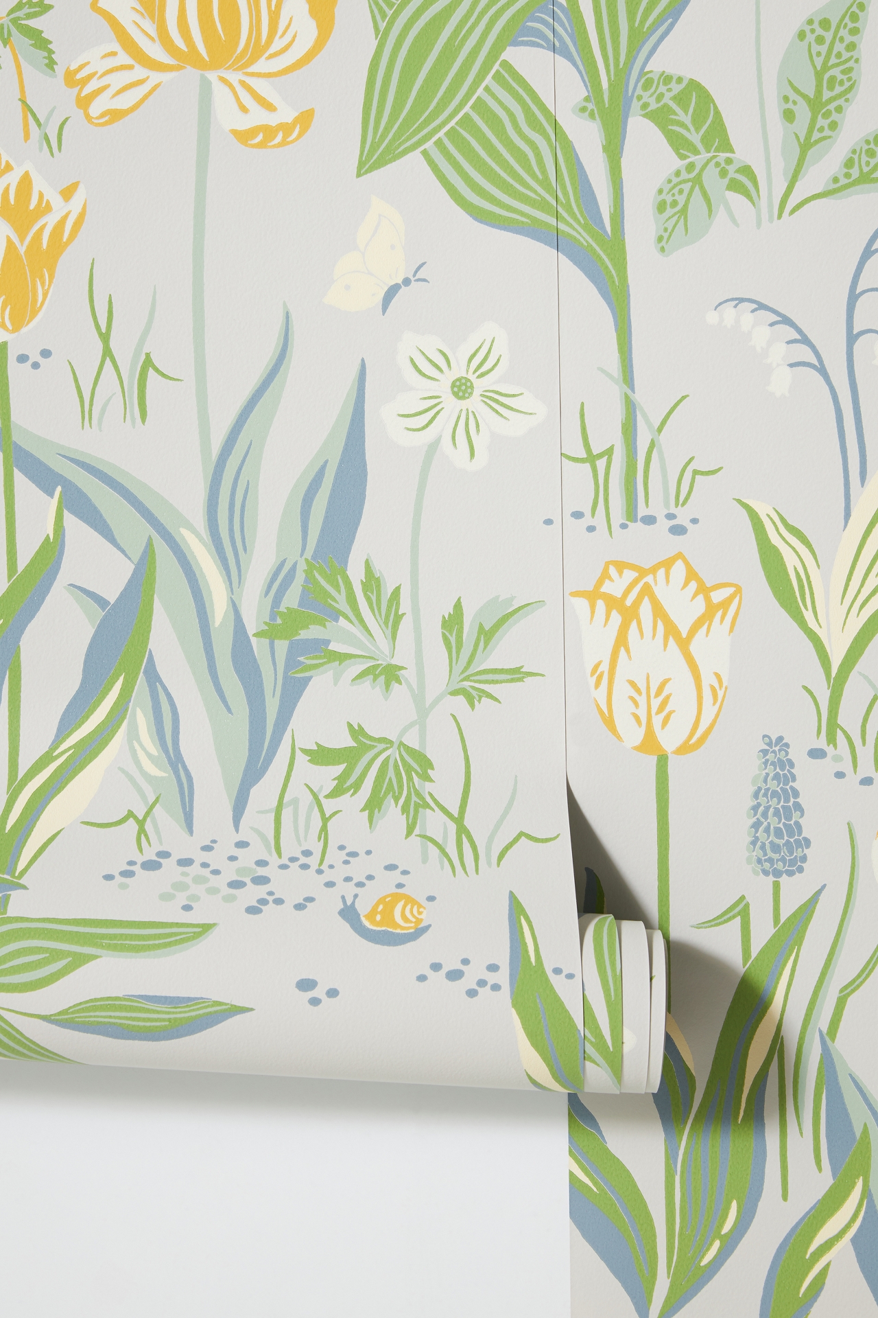 Spring Garden Botanical Wallpaper