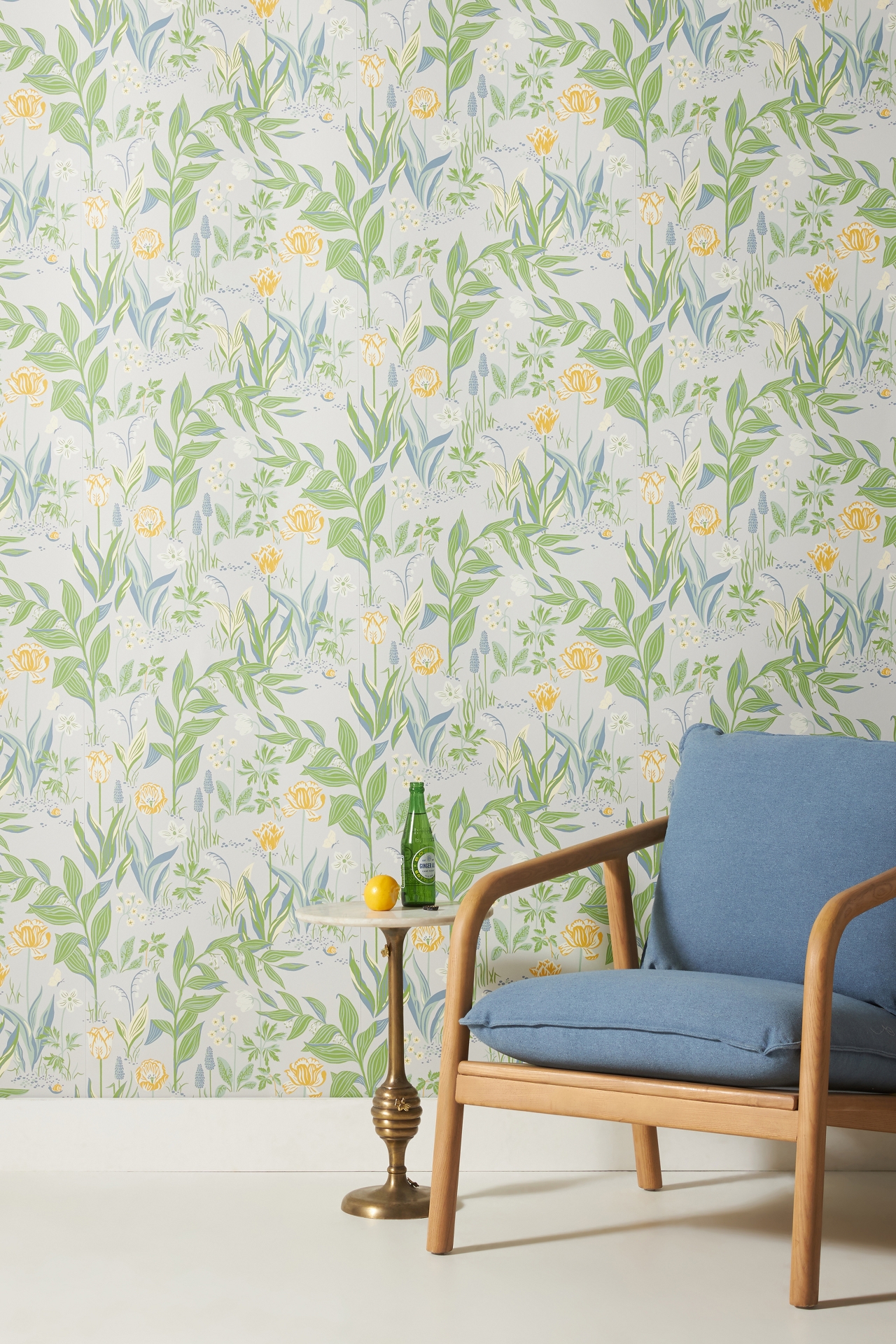 Spring Garden Botanical Wallpaper