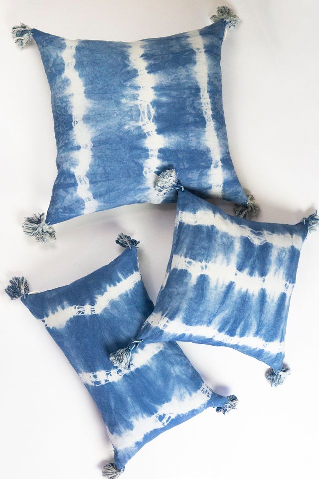 Indigo shop shibori pillows