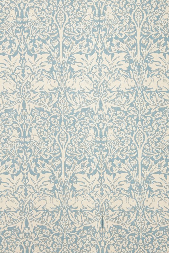 Morris & Co. Rabbit Wallpaper #2