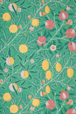 Morris & Co. Fruit Wallpaper In Green