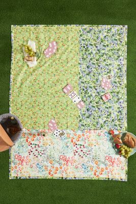 Sunny Florals Picnic Blanket