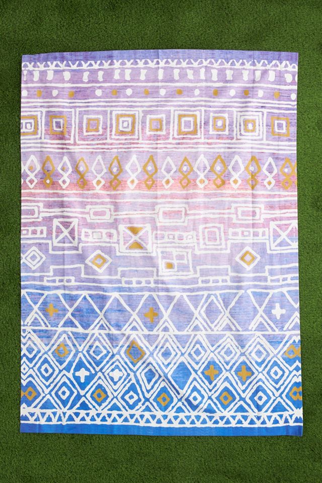 Sunny Florals Picnic Blanket #1