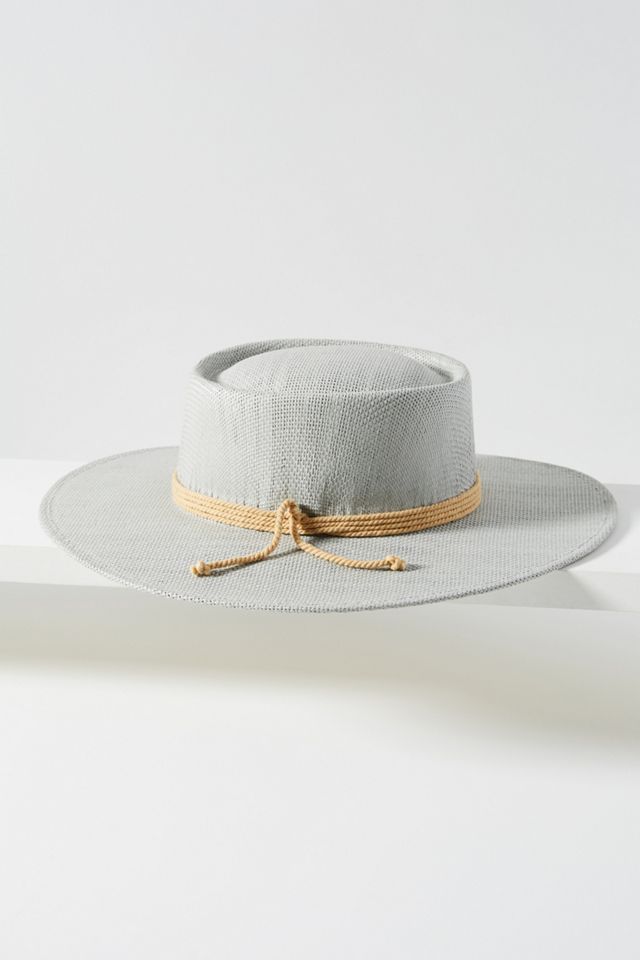 Rowan Trimmed Boater | Anthropologie