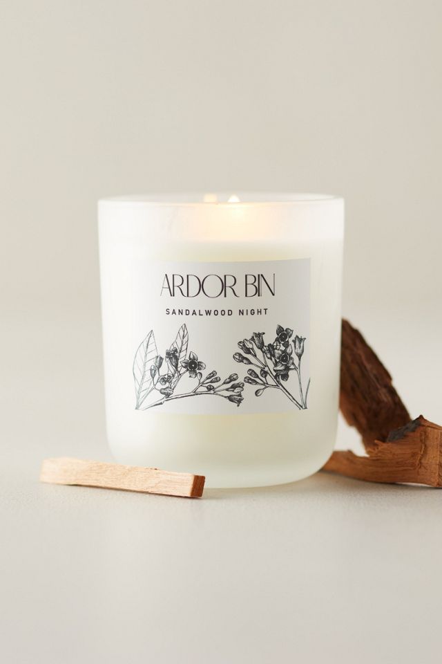 Ardor Bin Candle, Sandalwood Night #1