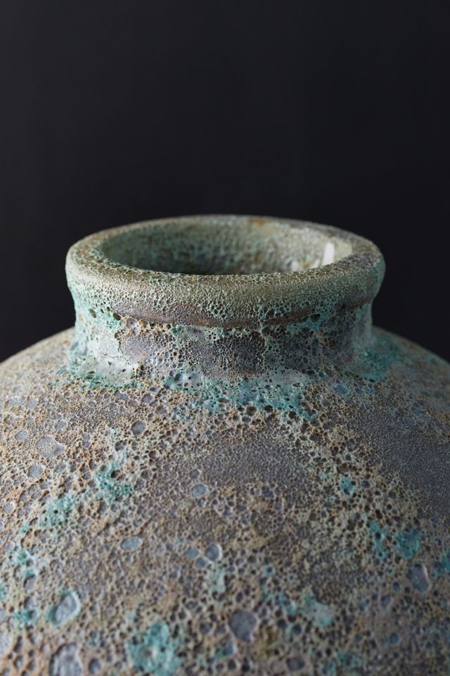 Speckled Concrete Urn Vase #5