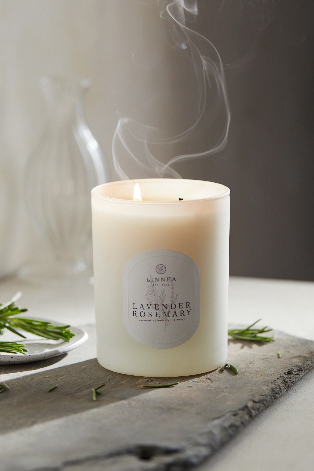 Linnea Candle, Lavender Rosemary