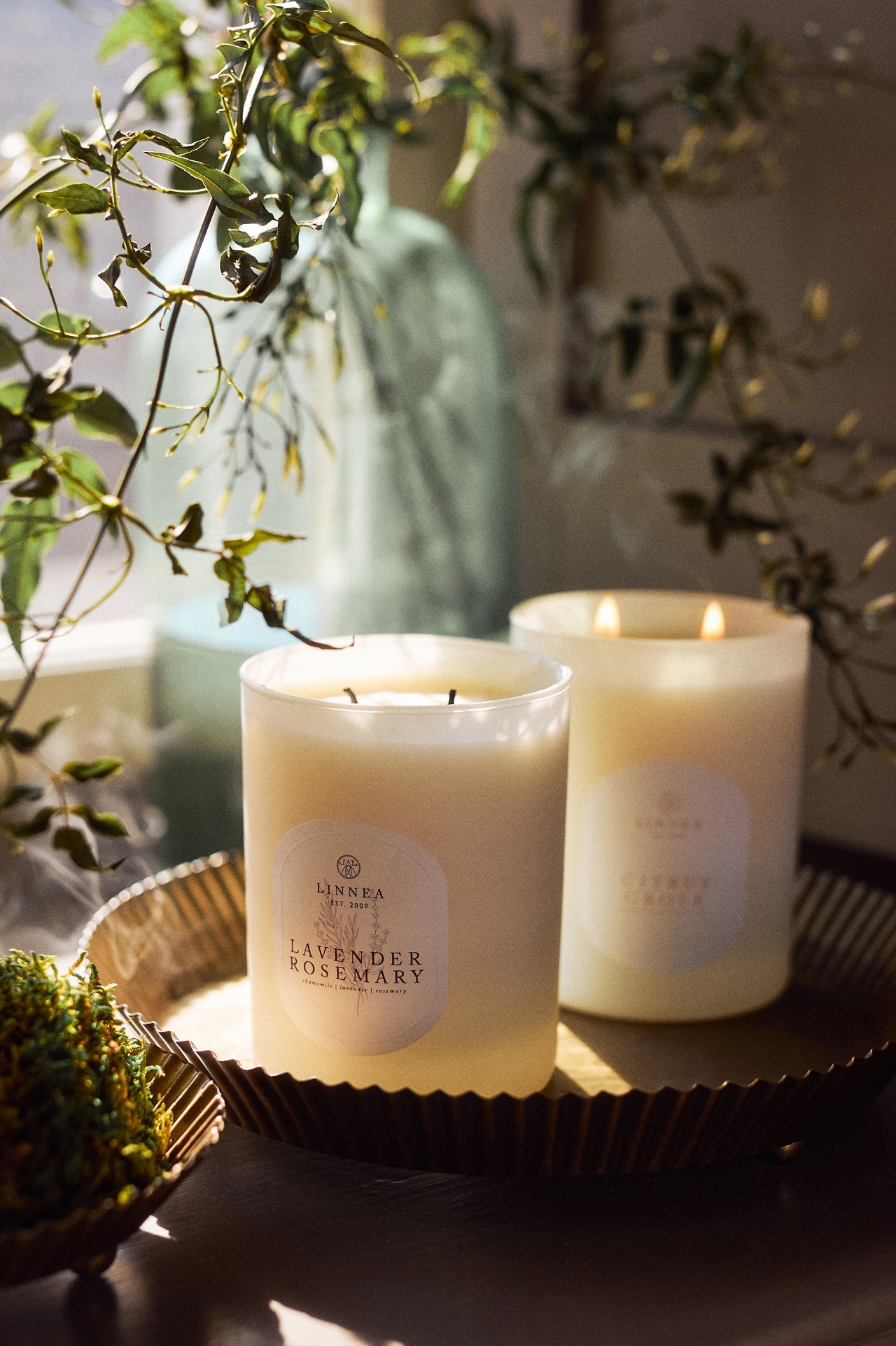 Linnea Candle, Lavender Rosemary