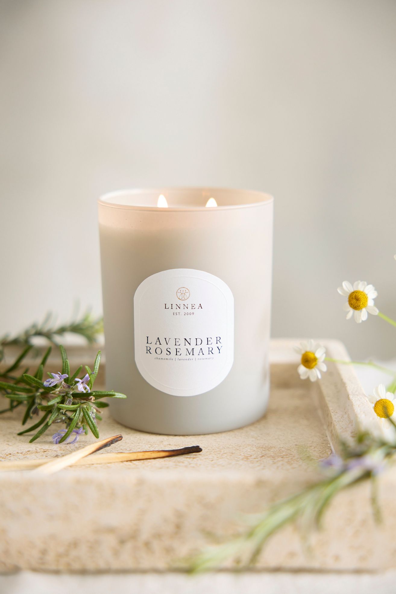 Linnea Candle, Lavender Rosemary - Multi, Standard, One Size