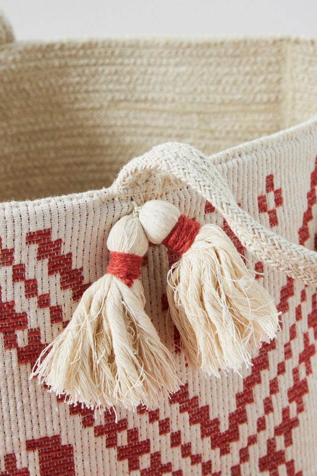 Fiona Tasseled Basket #2