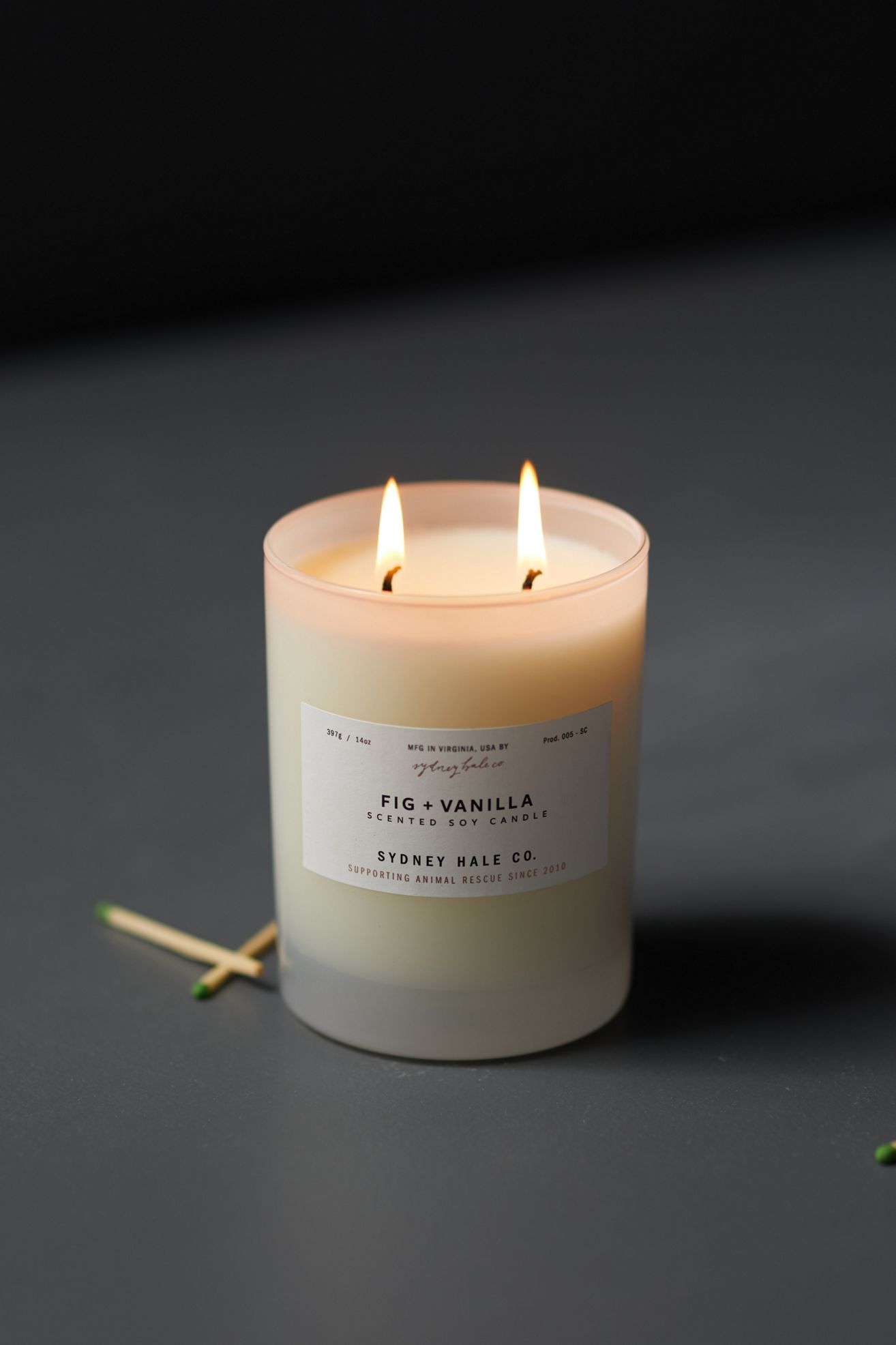 Sydney Hale Candle, Fig + Vanilla - Multi, One Size
