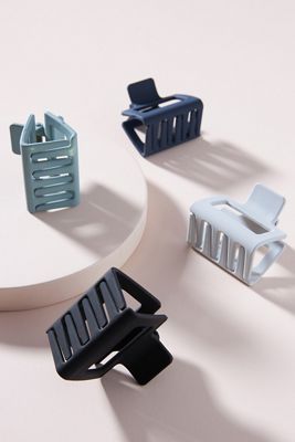Matte Claw Hair Clip Set