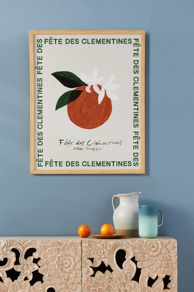 Fete des Clementines Wall Art #1