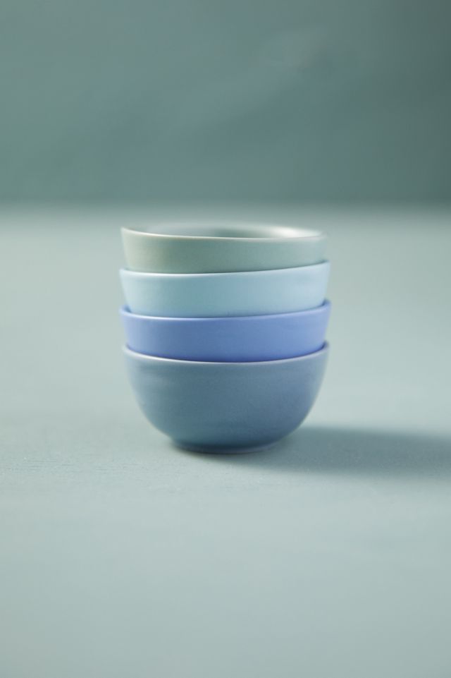 Ceramic Pinch Bowls, Set of 4 #1