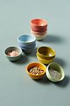 Ceramic Pinch Bowls, Blue Set of 4 #2