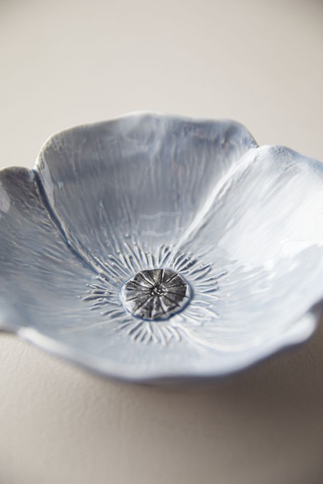 Blue Poppy Plate, 7 #2