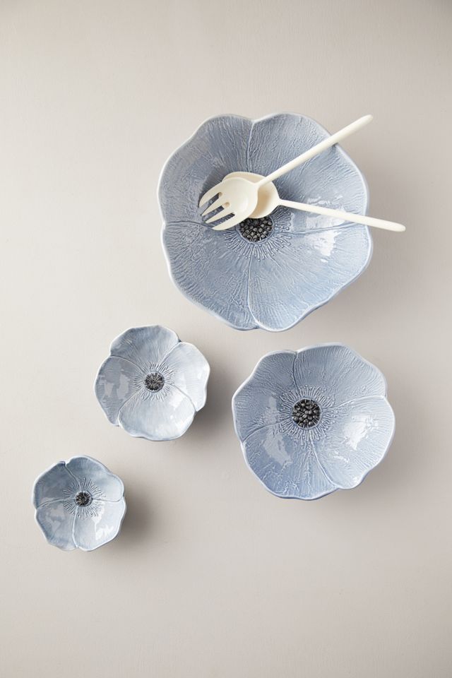 Blue Poppy Plate, 7 #5