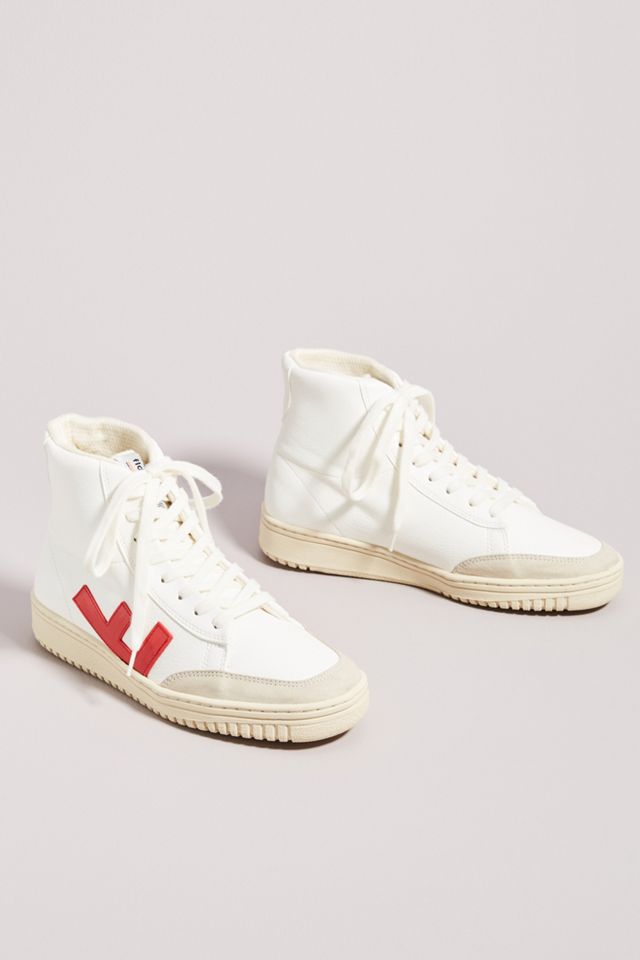 Flamingos' Life 80s High-Top Sneakers #1