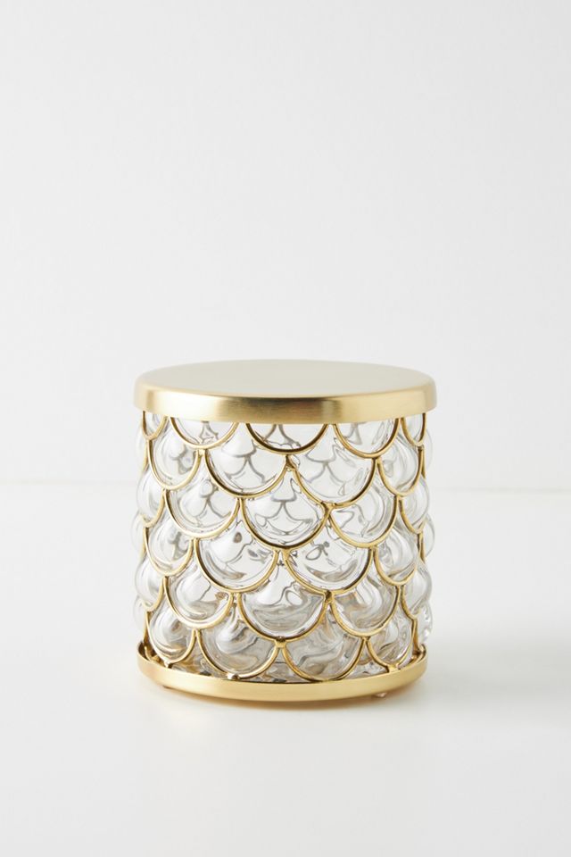 Gillian Scalloped Canister #1