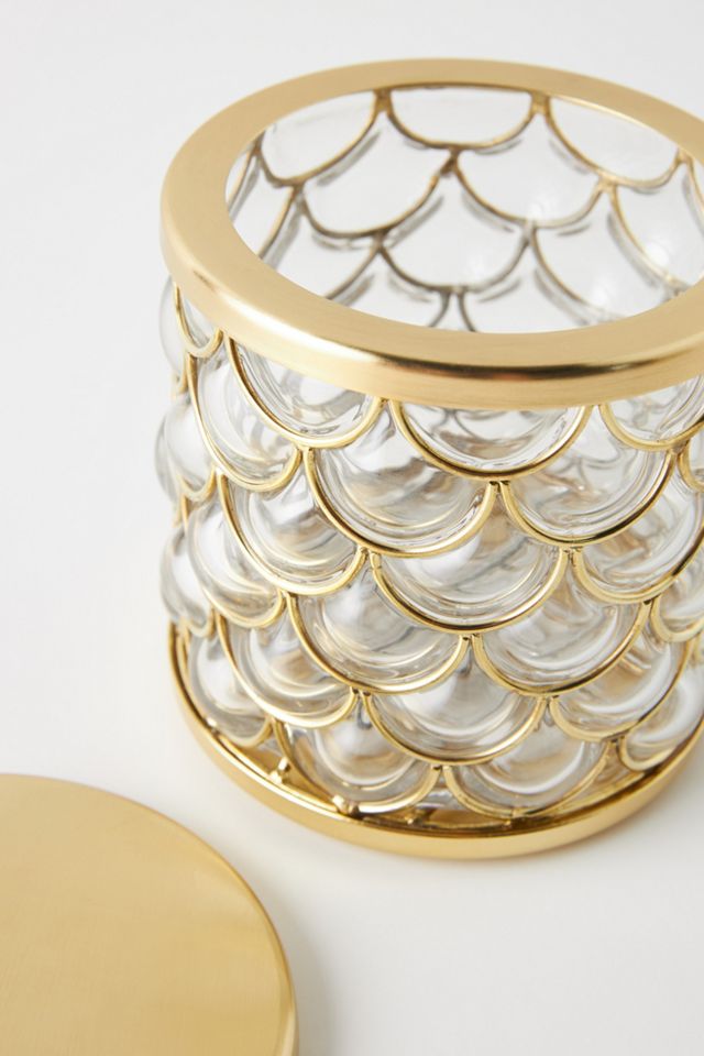Gillian Scalloped Canister #2
