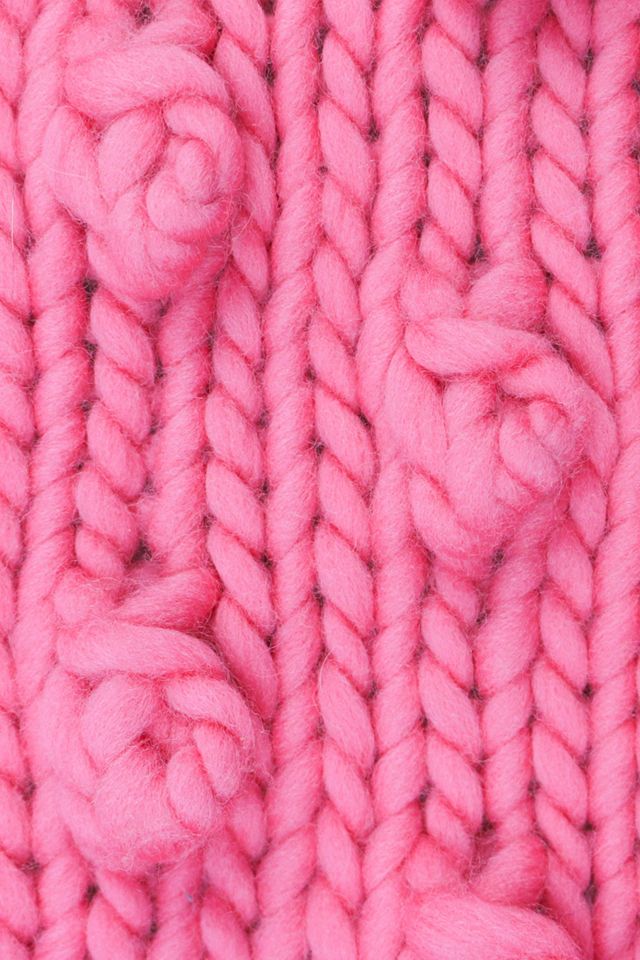 Bubble Blanket Beginner Knitting Kit #3