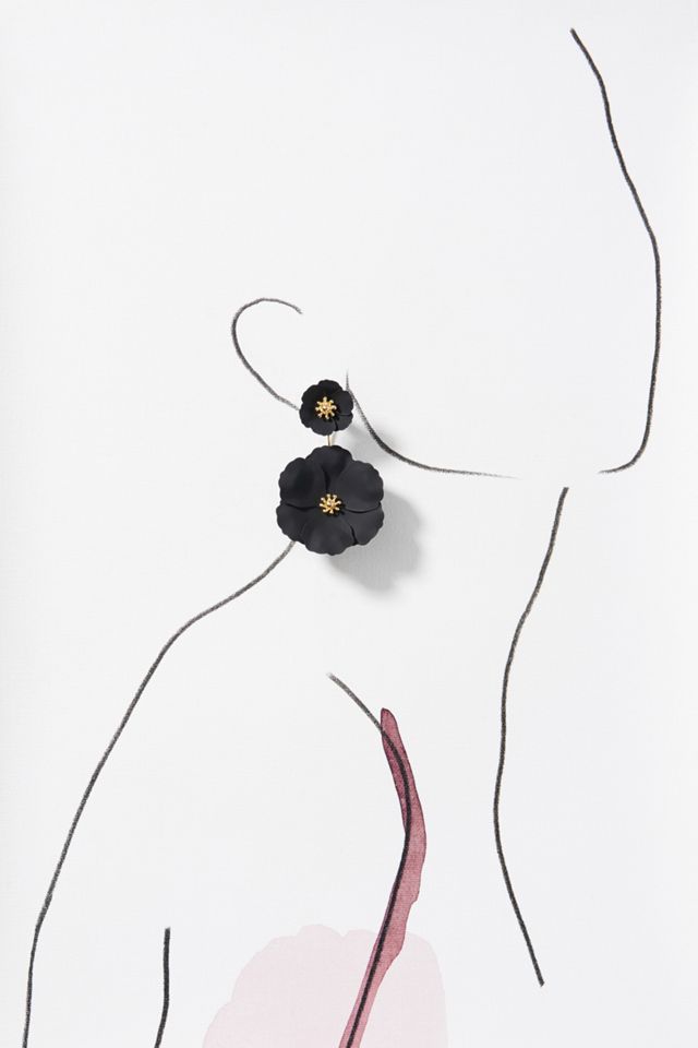 Flower Power Drop Earrings #3