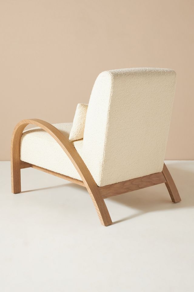 Bouclé Bentwood Armchair #4