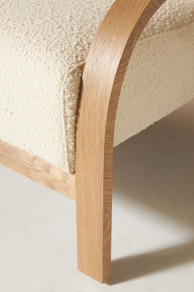 Bouclé Bentwood Armchair #5