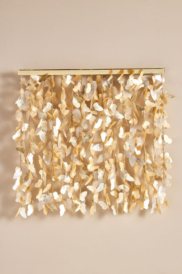 Meadow Capiz Wall Hanging #1