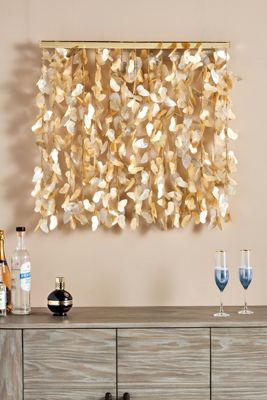 Meadow Capiz Wall Hanging