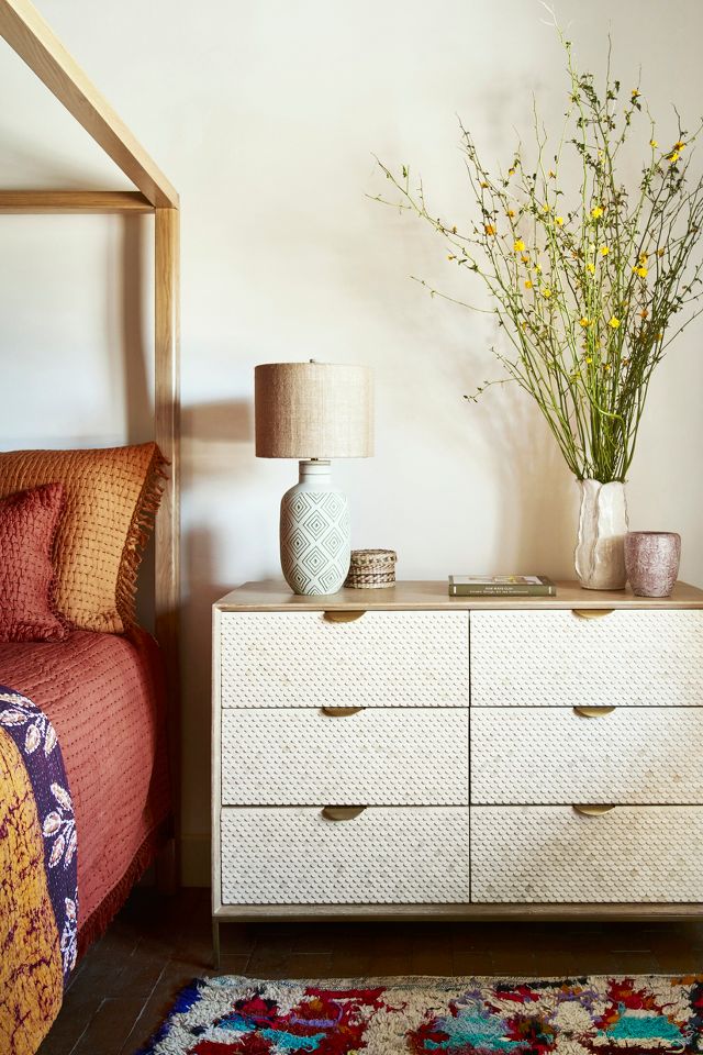 Anthropologie deals blue dresser