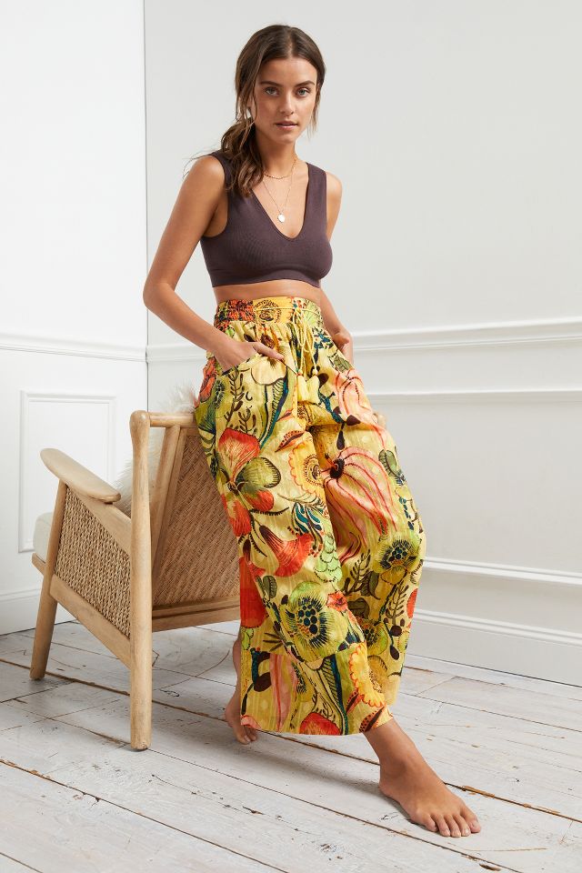 By Anthropologie Kari Butterfly Wide-Leg Pyjama Bottoms  Anthropologie  Turkey - Women's Clothing, Accessories & Home