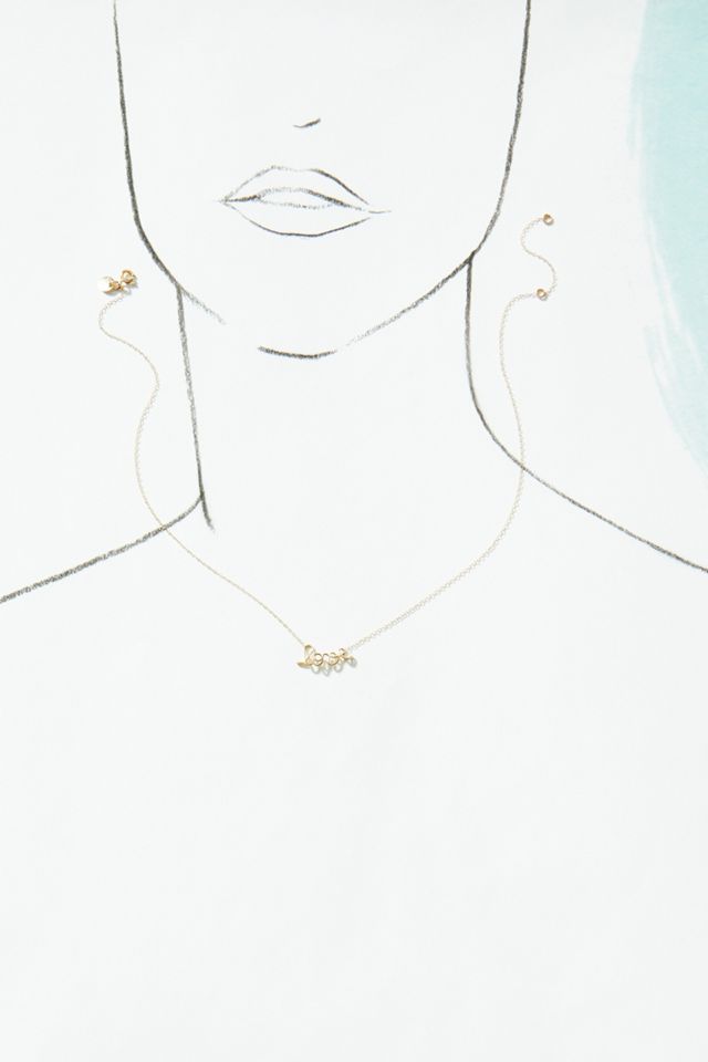 Spell It Out Pendant Necklace #3