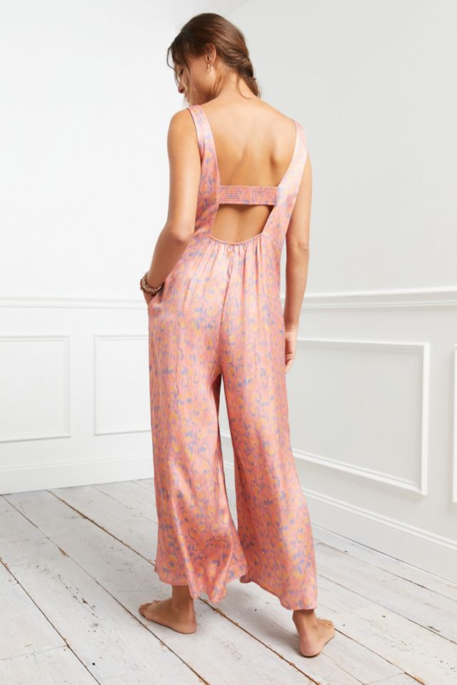 Juniper Printed Wide-Leg Jumpsuit #1